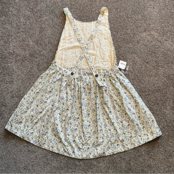 (NWT) Free People 100% cotton Women’s Large Blue Floral Backless Dress - Picture 7 of 16